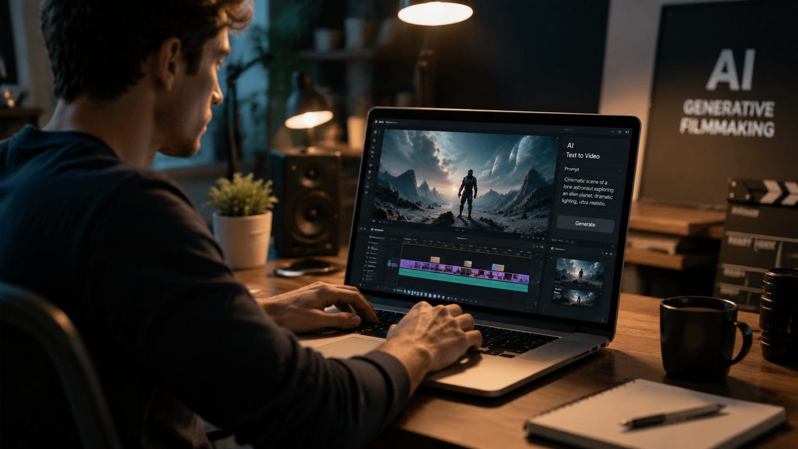 Illustration: how to create engaging ai videos for linkedin