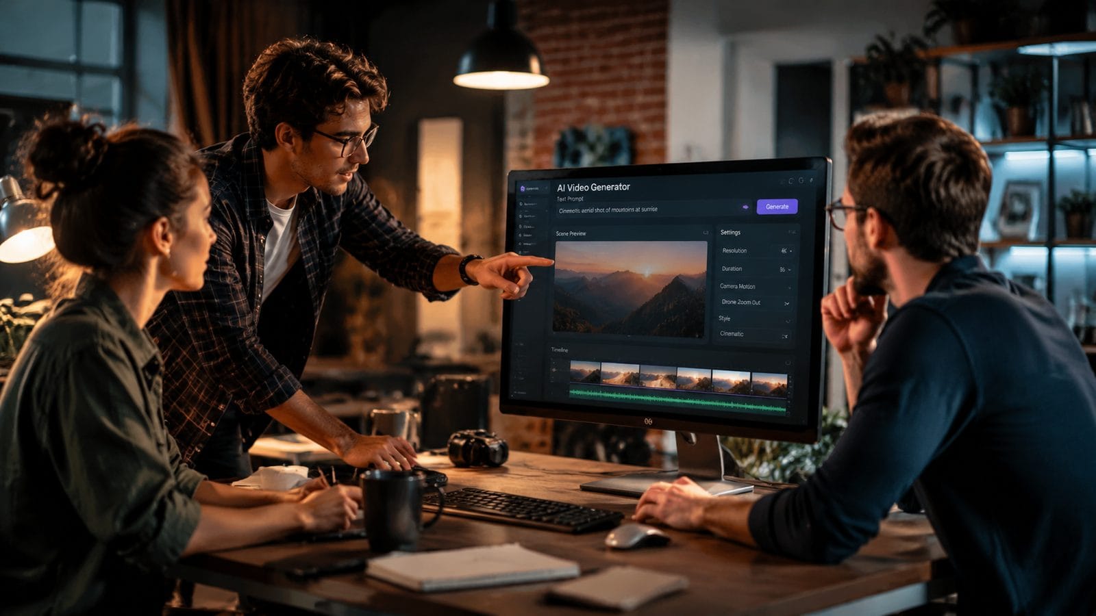 Illustration: affordable ai video tools for small business