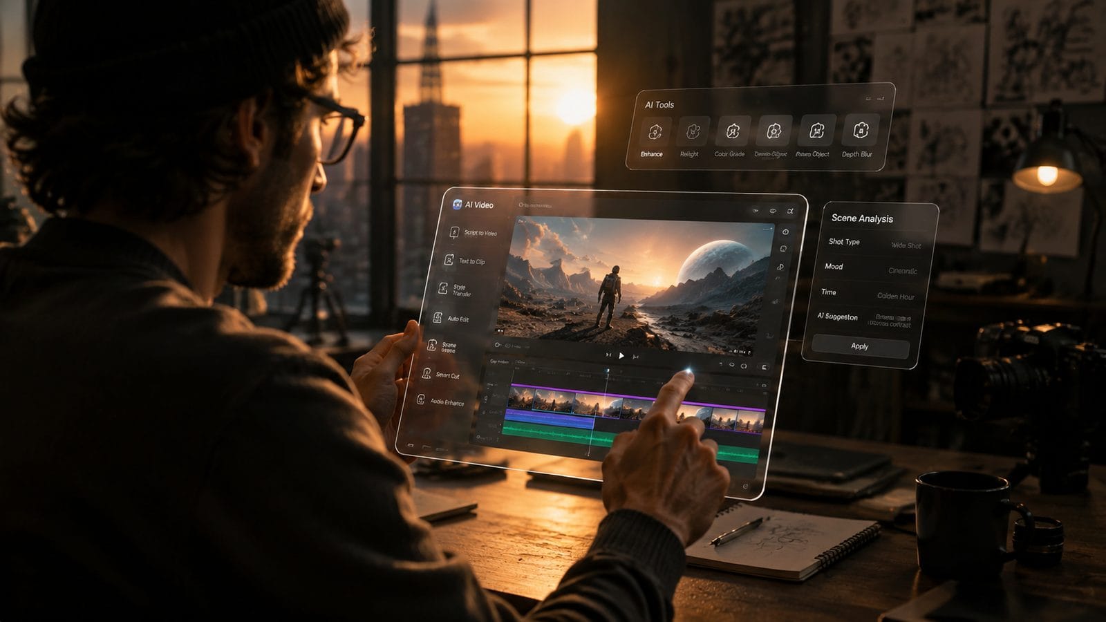 Illustration: best ai video editing apps 2026