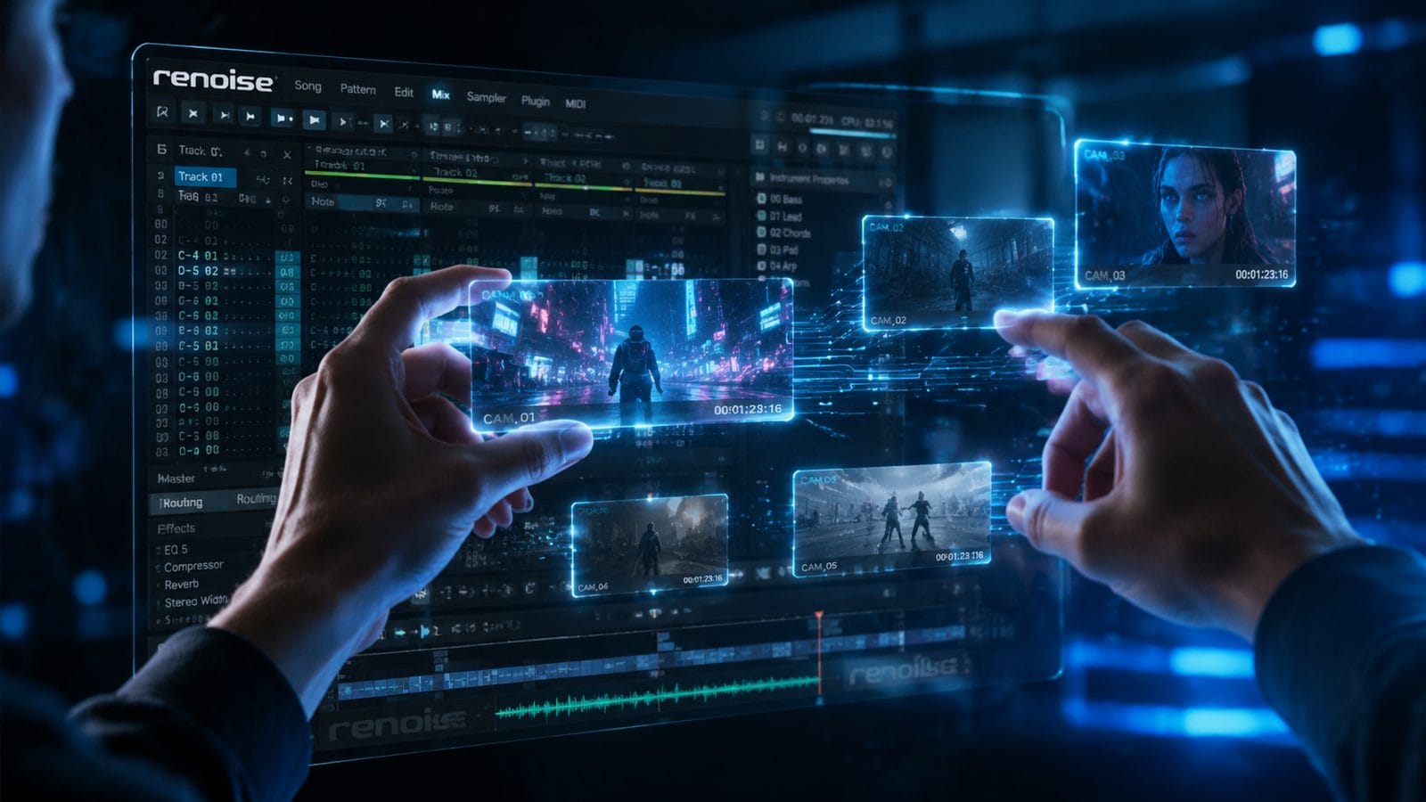 Illustration: renoise multi-model ai video generator review