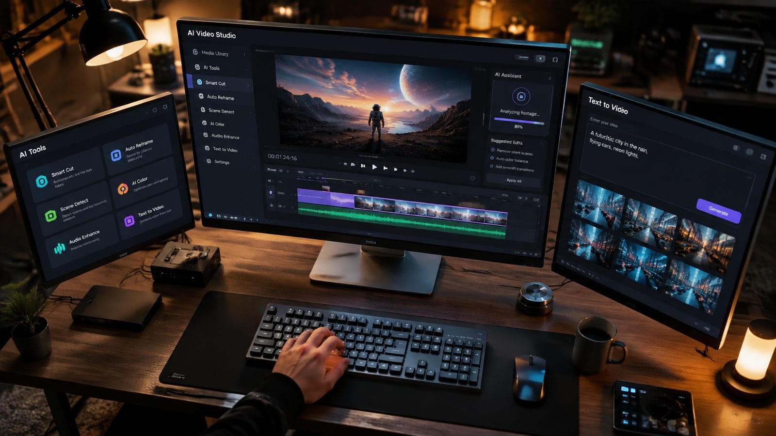 Illustration: free trial options for premium ai video tools