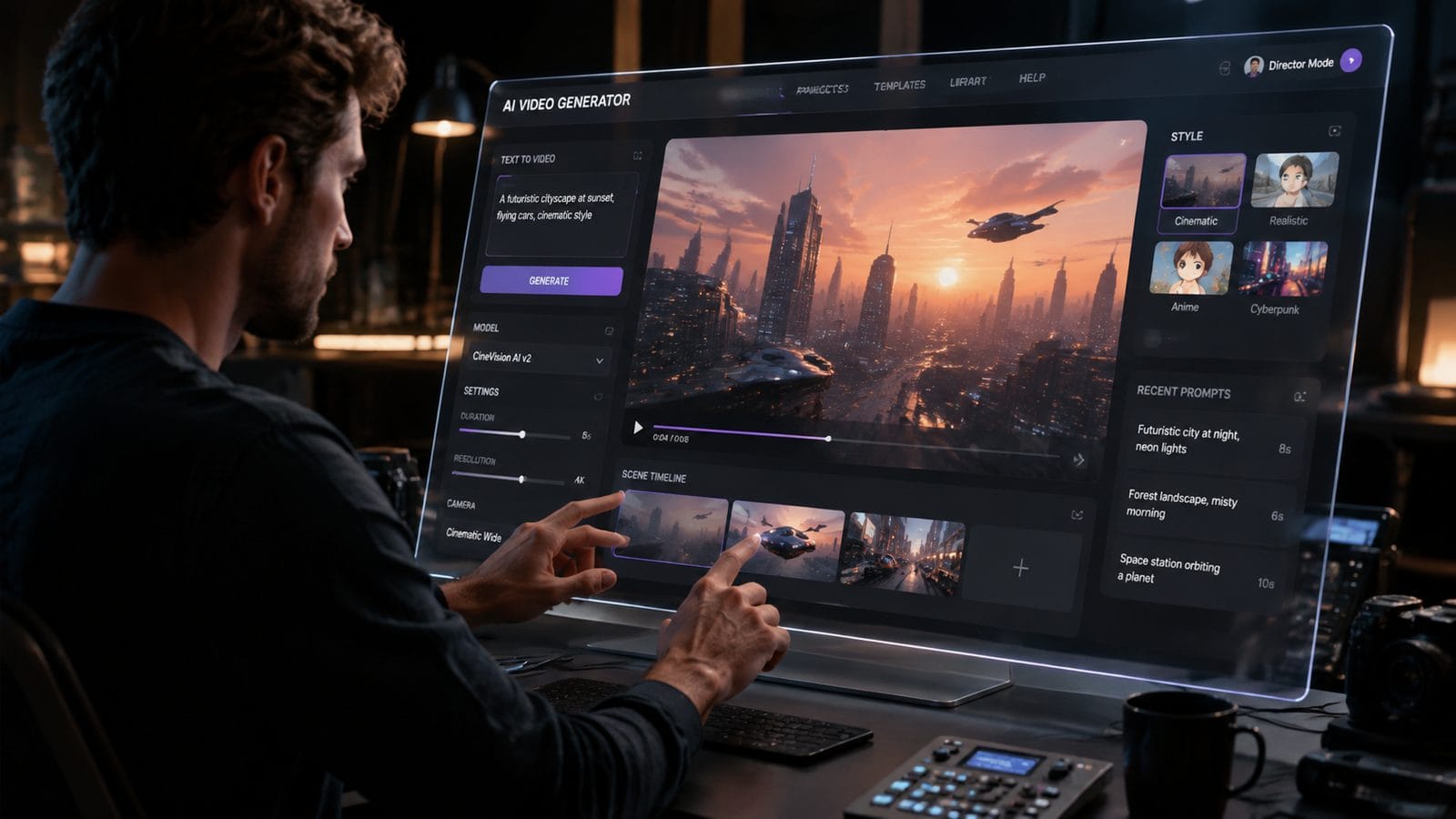 Illustration: comparison of free vs paid ai video tools