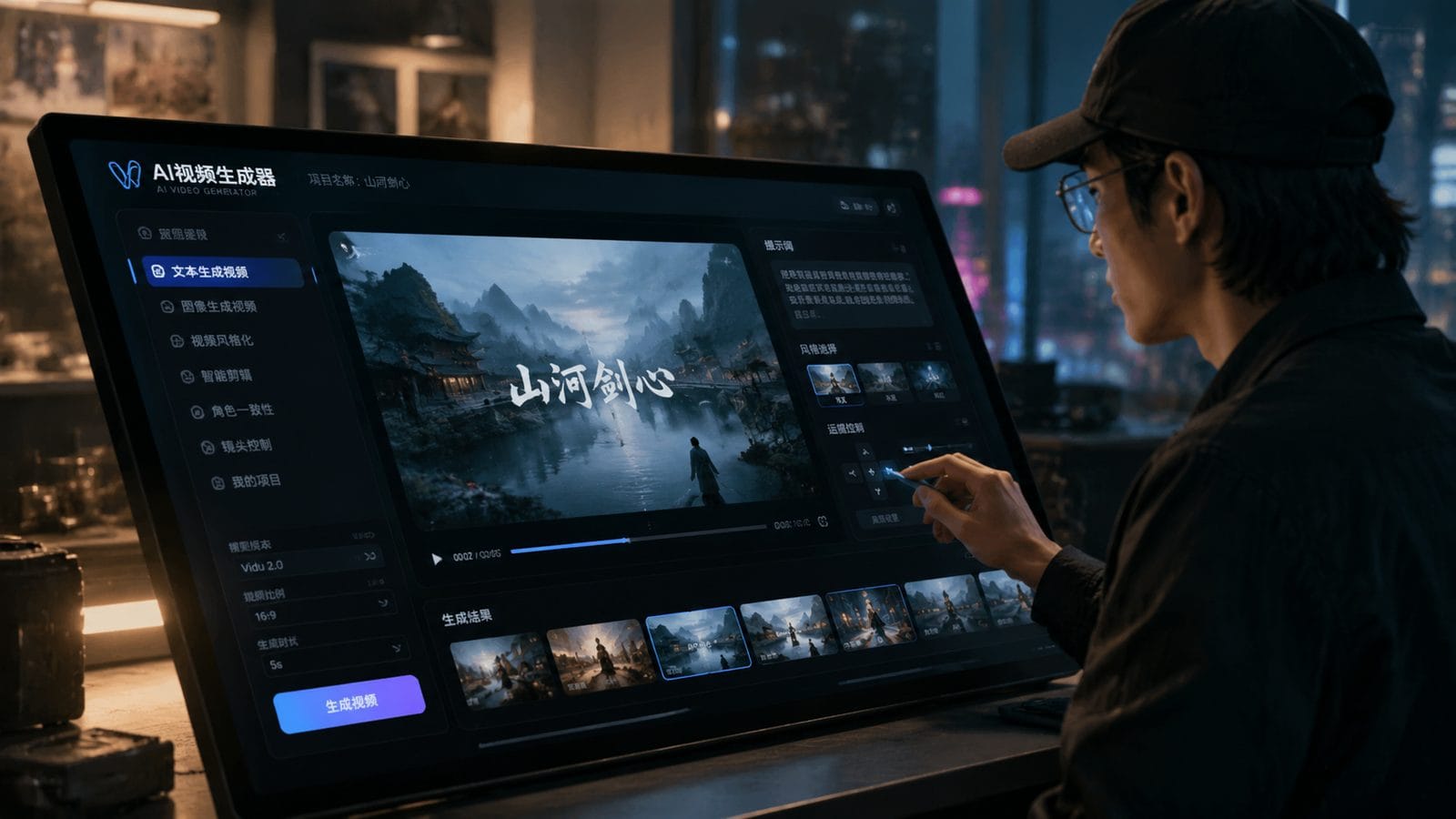 Illustration: chinese ai video generator