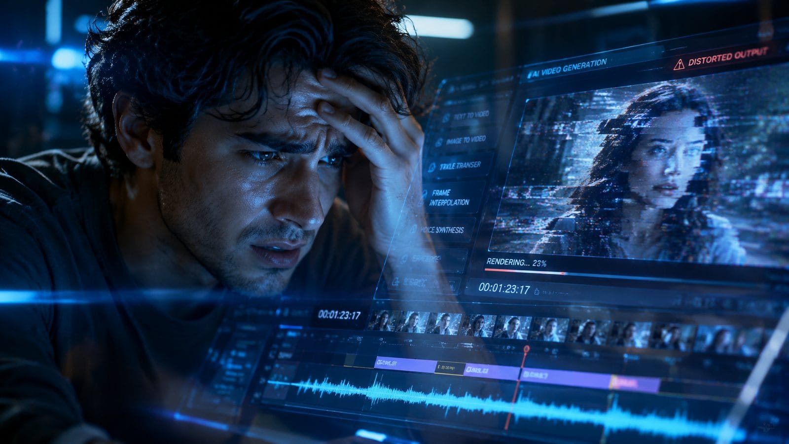 Illustration: mistakes to avoid in text to video ai