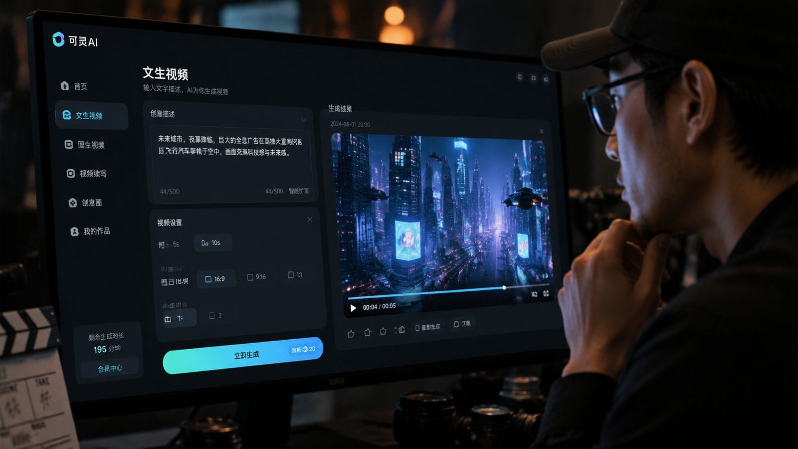 Illustration: free chinese ai tool for video generation