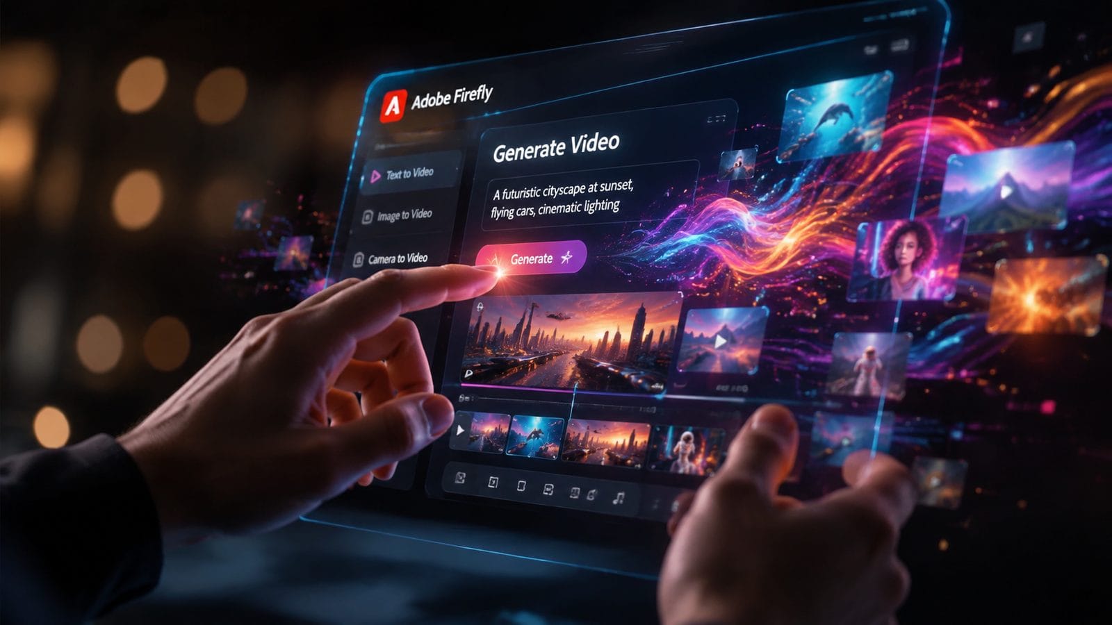 Illustration: Adobe Firefly video generator review 2026