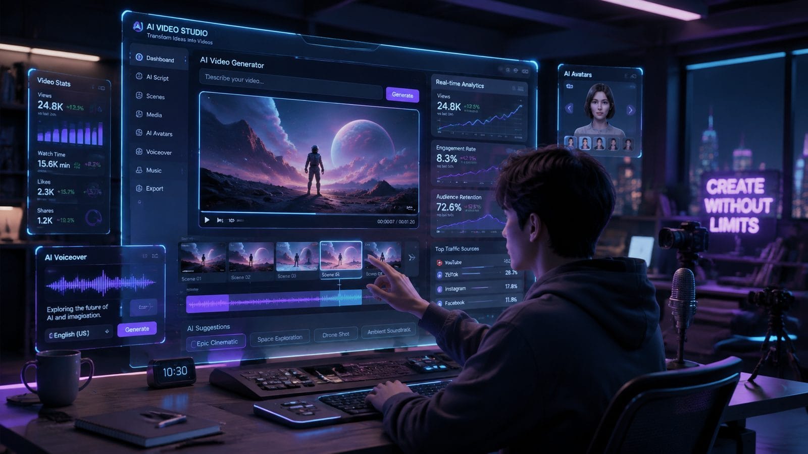 Illustration: ai video marketing tools 2026