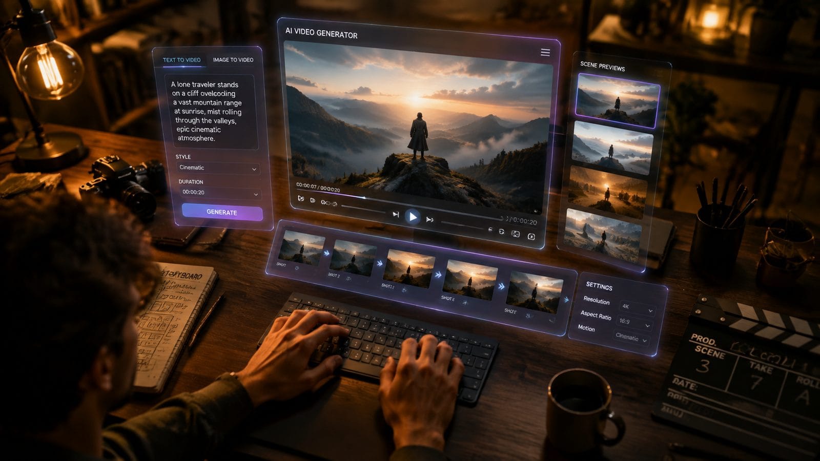 Illustration: top rated text to video ai tools