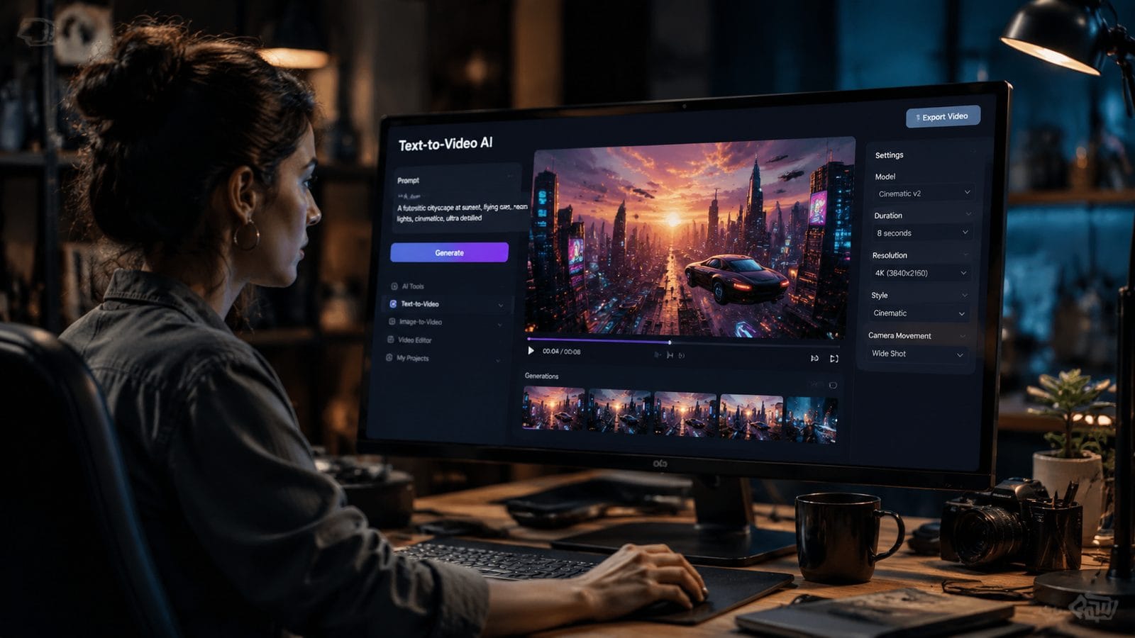Illustration: top text to video ai startups