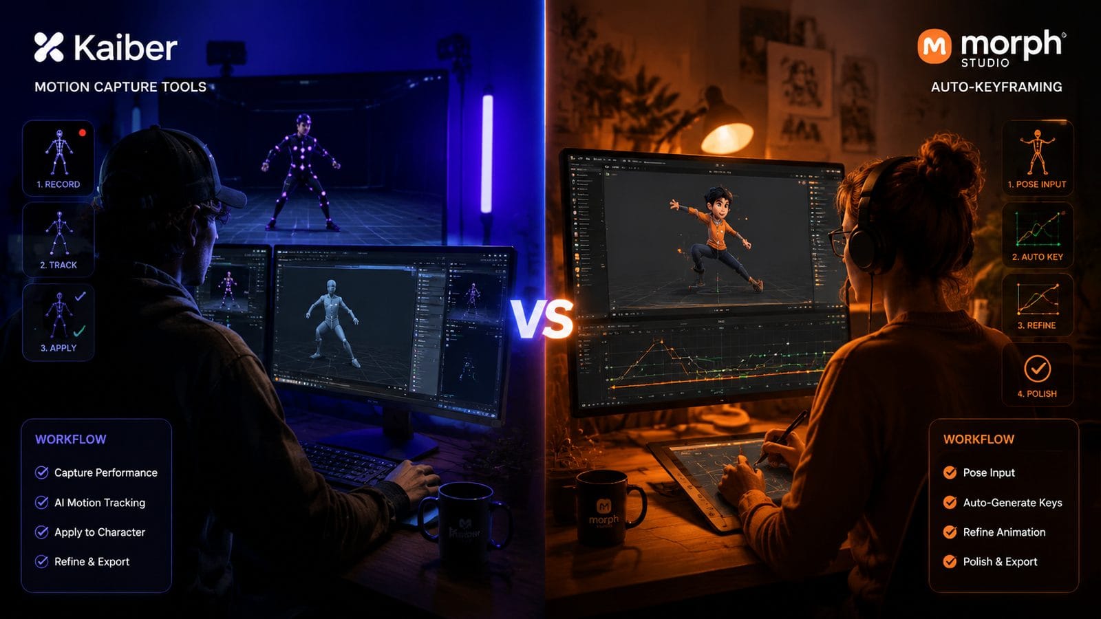 Illustration: kaiber vs morph studio 2026
