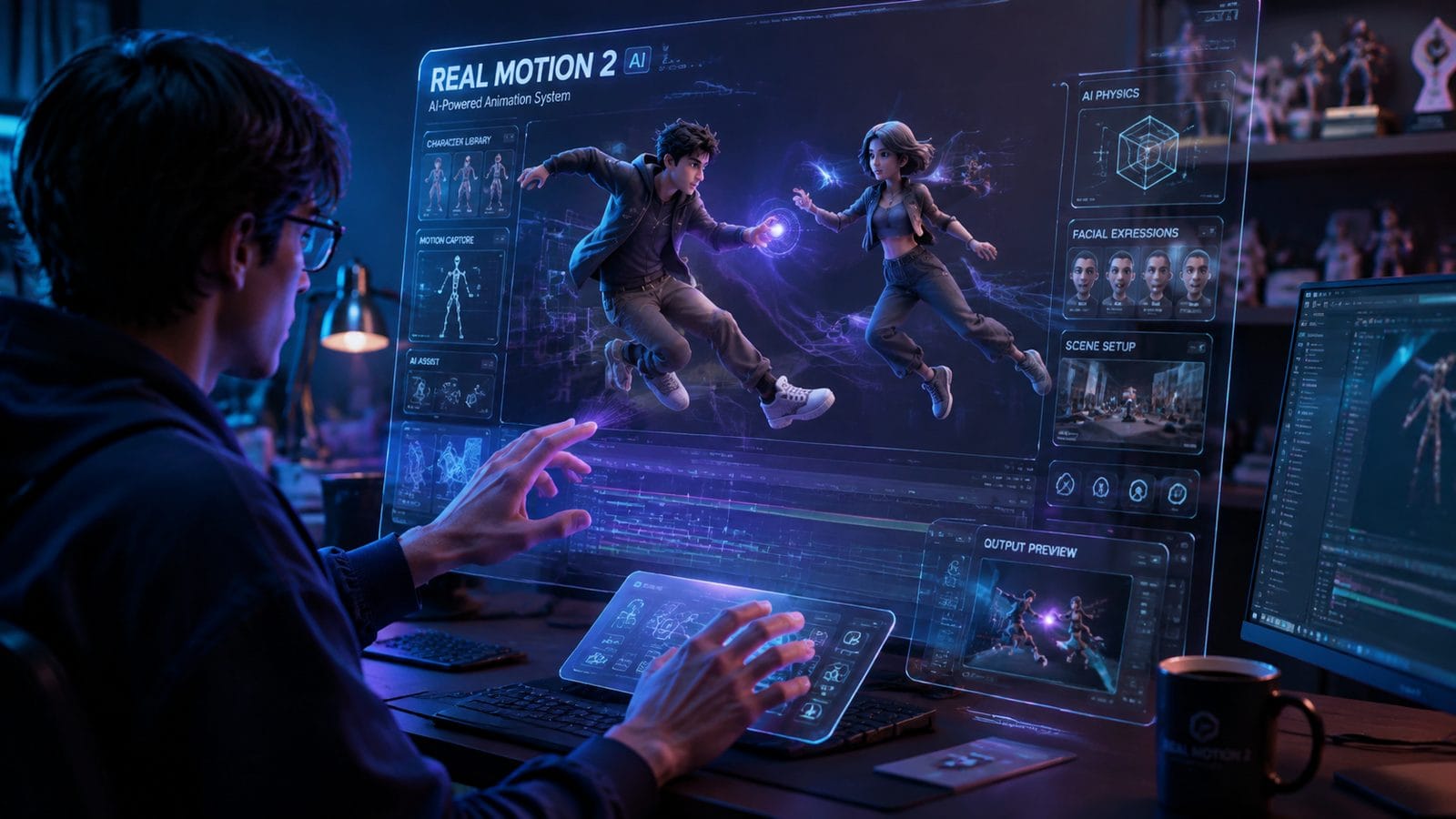 Illustration: real motion 2 ai