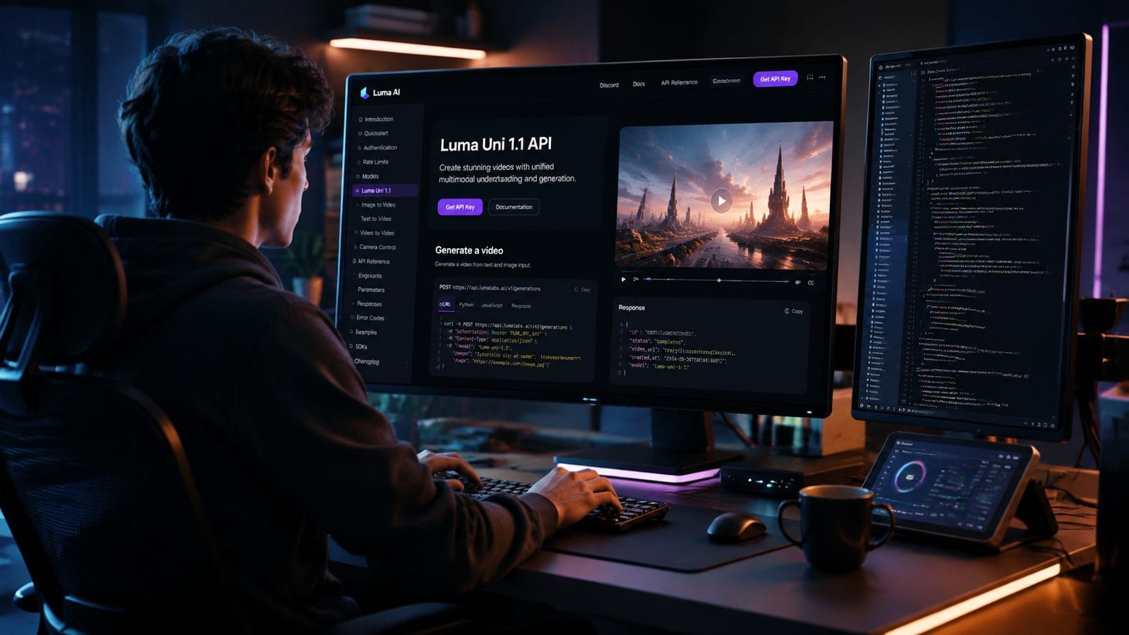 Illustration: luma uni 1.1 api review
