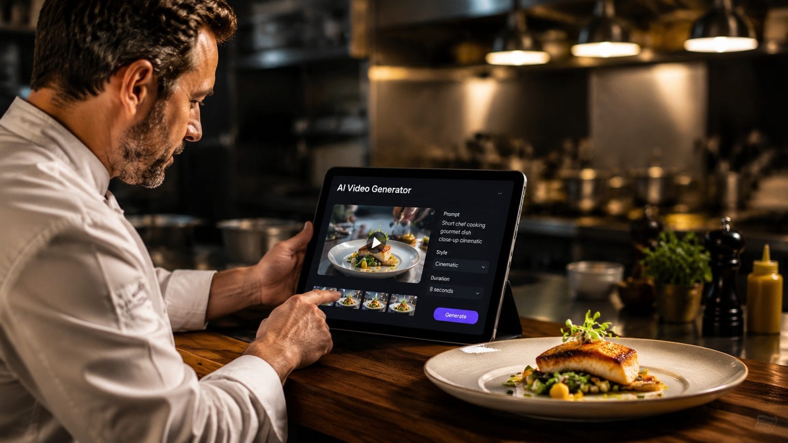 Illustration: ai video generator for cooking shows