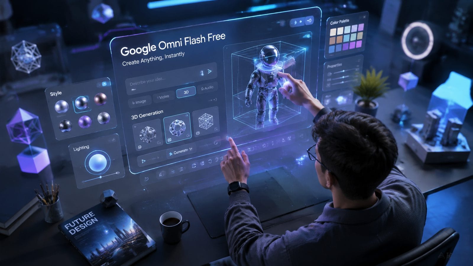 Illustration: google omni flash free