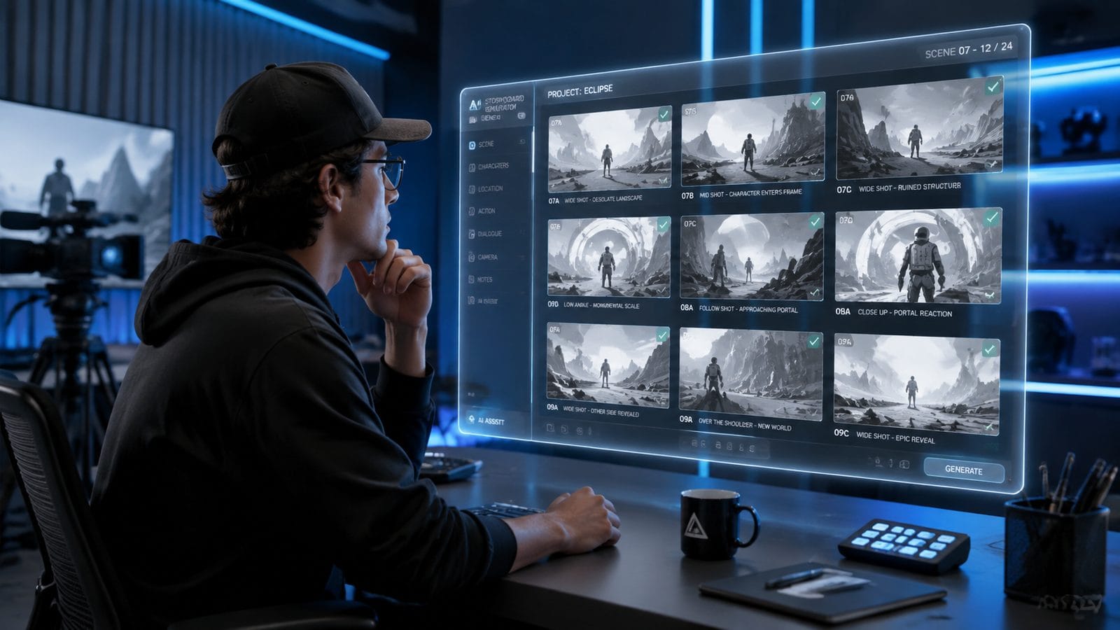 Illustration: how to generate ai videos from blogs