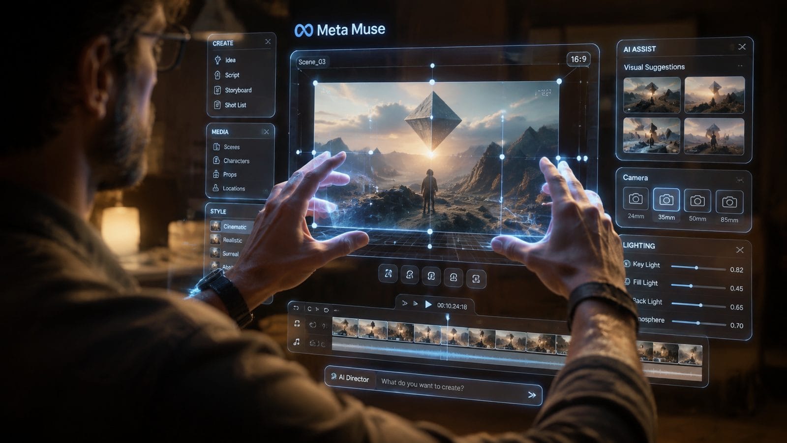 Illustration: meta muse video generator features
