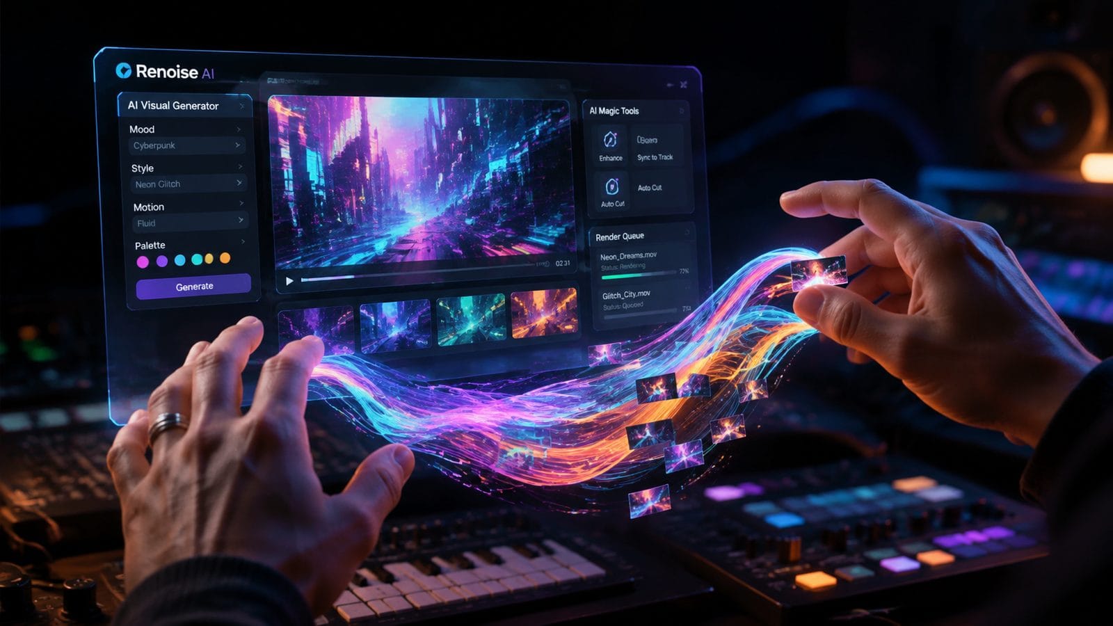 Illustration: renoise multi model ai video generator