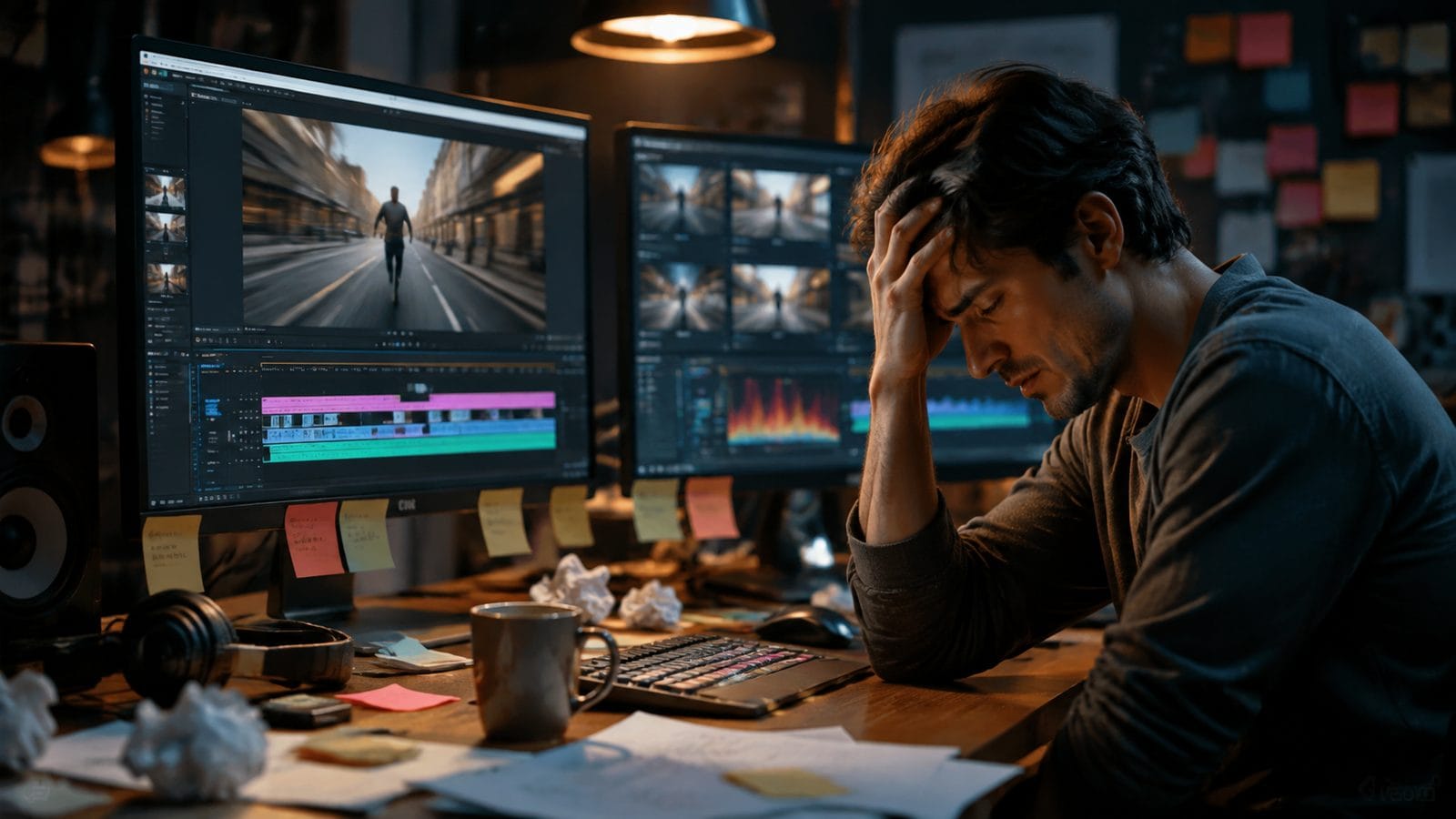 Illustration: common mistakes in ai video editing