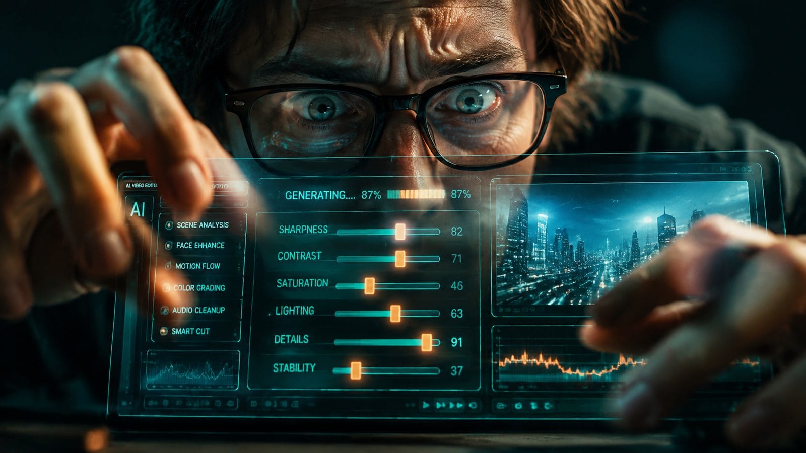 Illustration: beginner errors in ai video editing