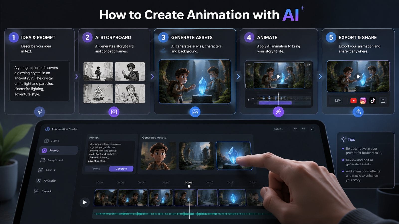 ai animation generators compared workflow