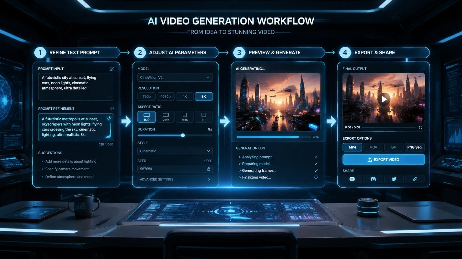 sora creating video from text openai workflow