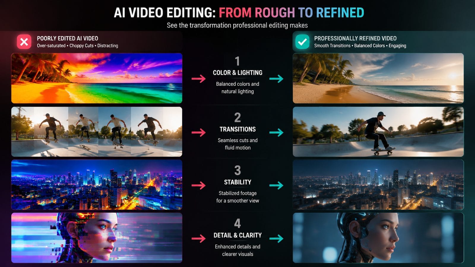 ai video editing mistakes beginners make workflow