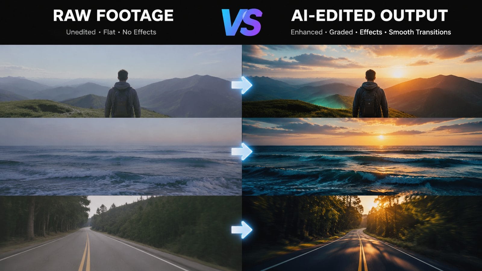 edit free ai video generator workflow