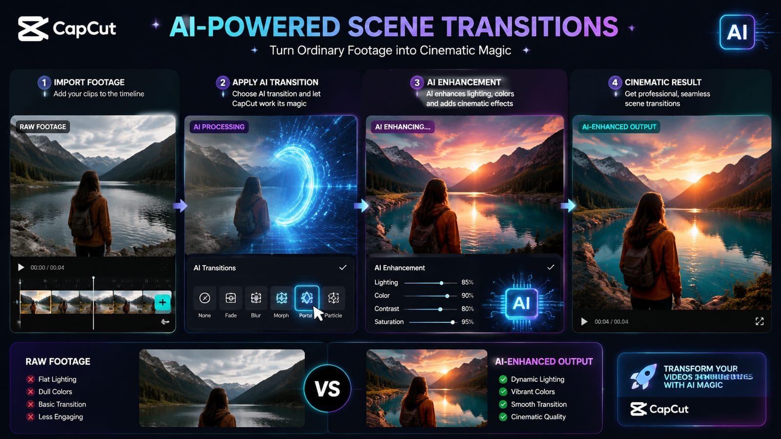 capcut ai video creation 2026 workflow