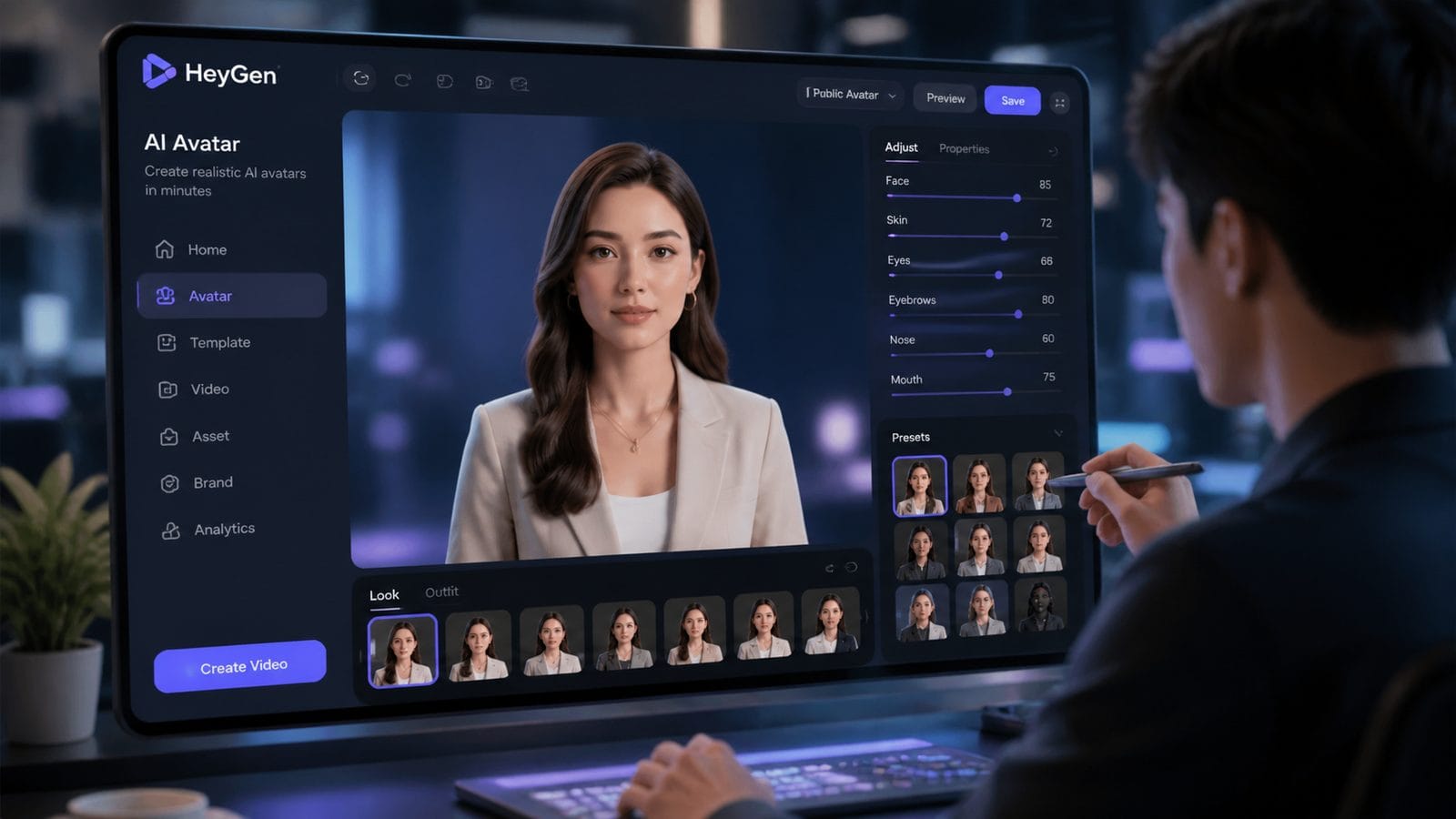 HeyGen AI video generator review 2026 workflow