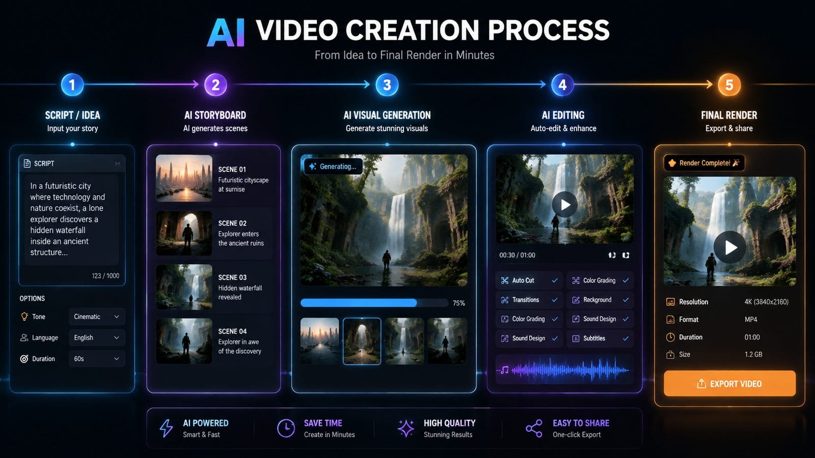 ai video tools for social media marketing workflow