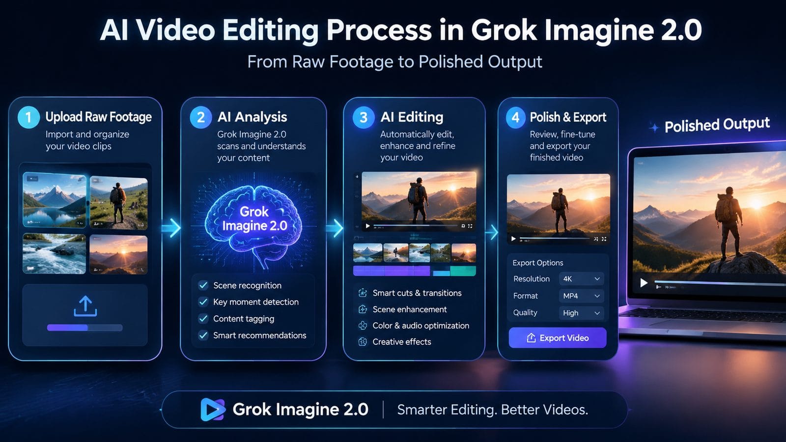 grok imagine 2.0 ai video features workflow