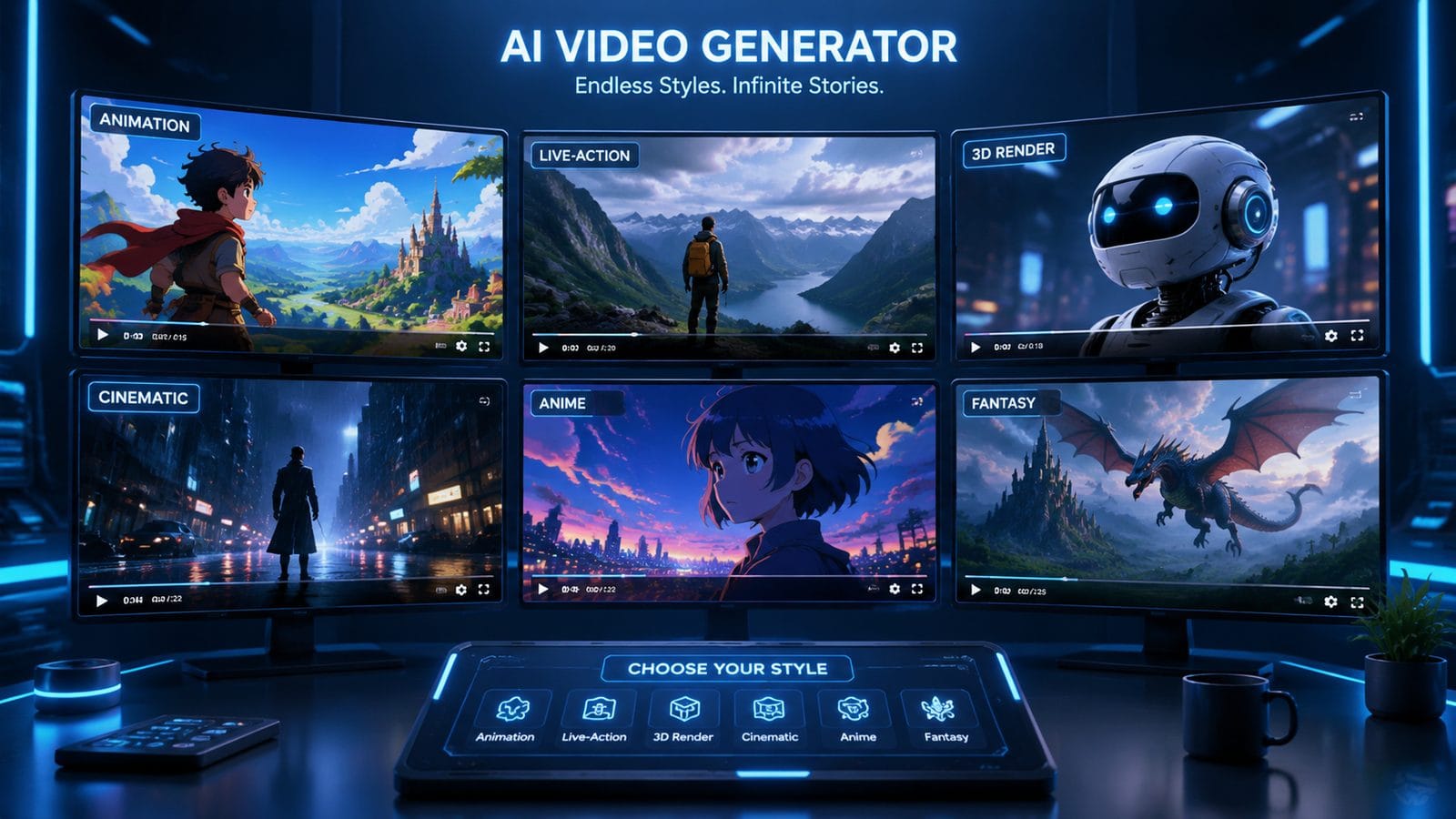 ai video generators full comparison workflow