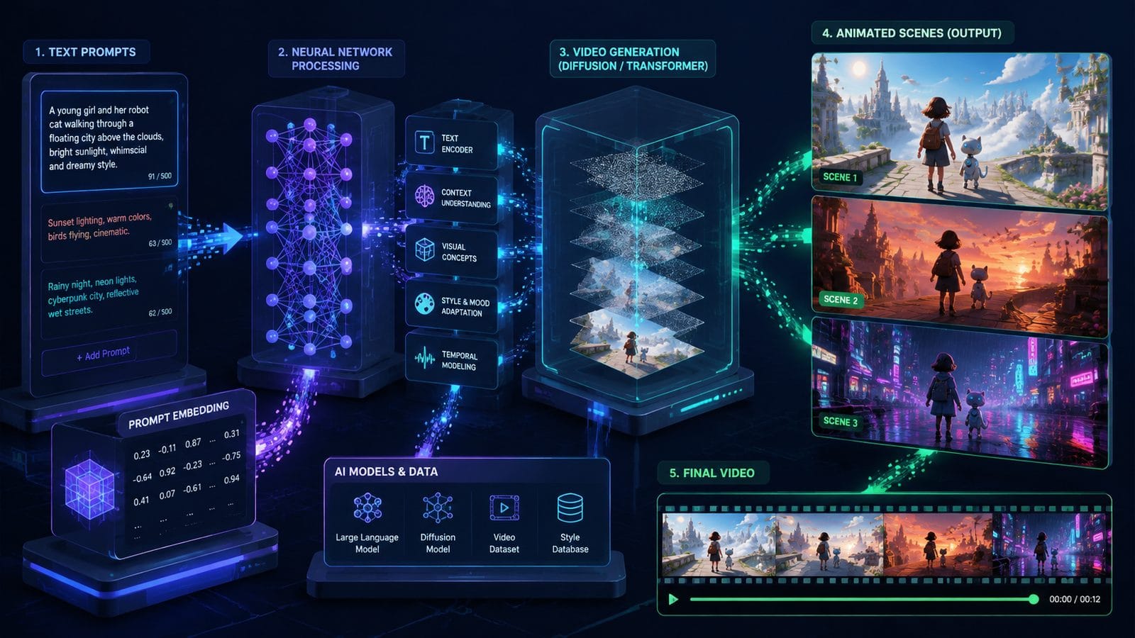 ai video generation future trends workflow
