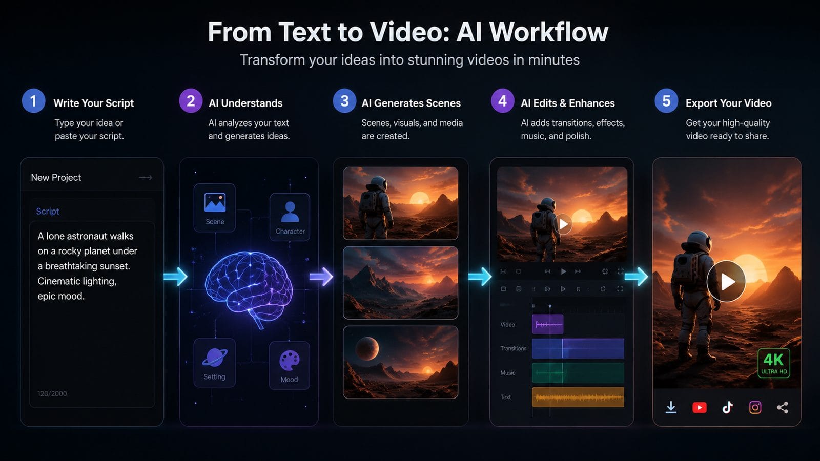 text to video ai for internal communications workflow