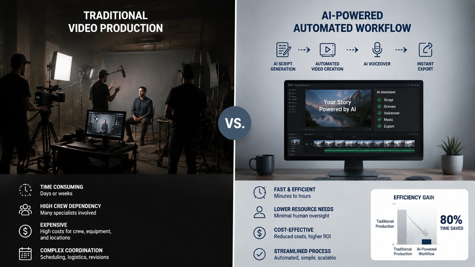 ai video marketing platforms workflow