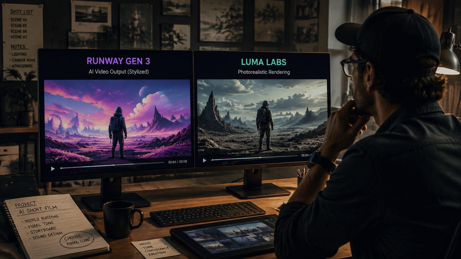 runway gen 3 vs luma labs workflow