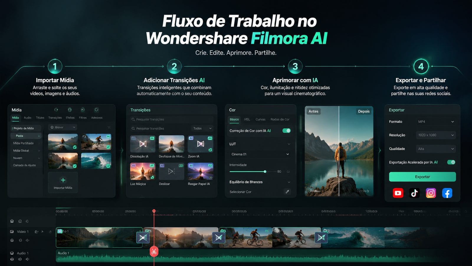 wondershare filmora ai review 2026 workflow