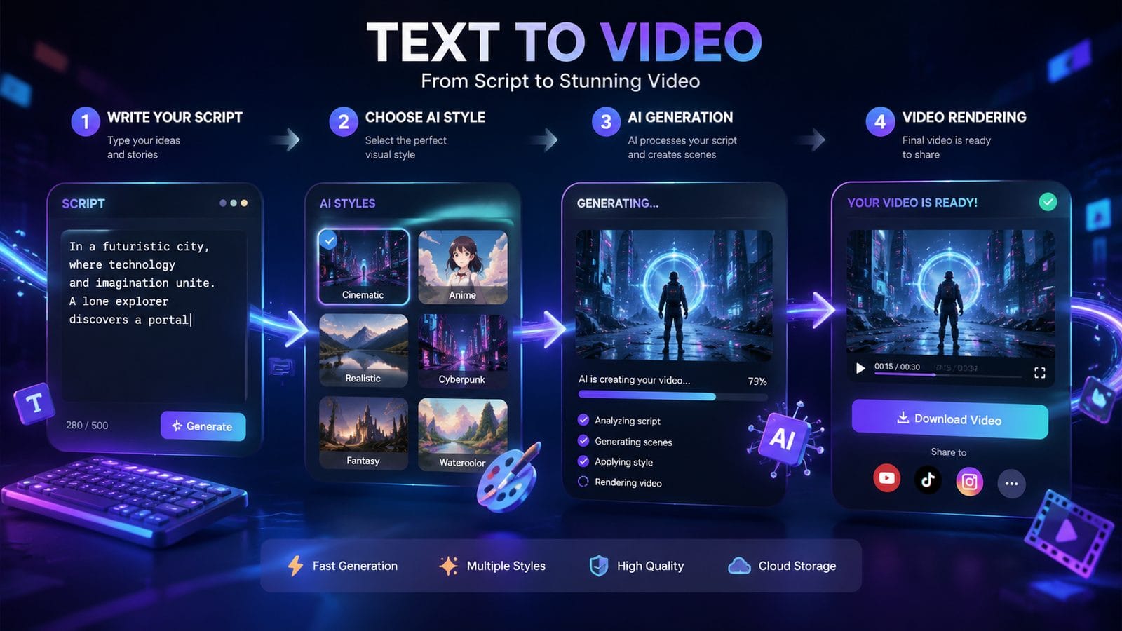 best text to video generator tools 2026 workflow