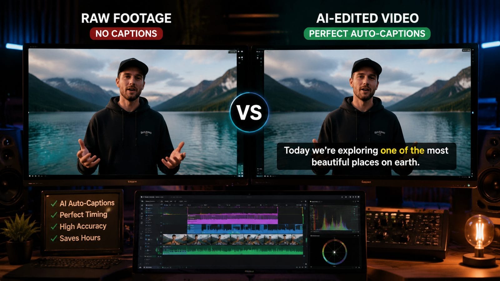 ai video editing tools with auto-captioning workflow