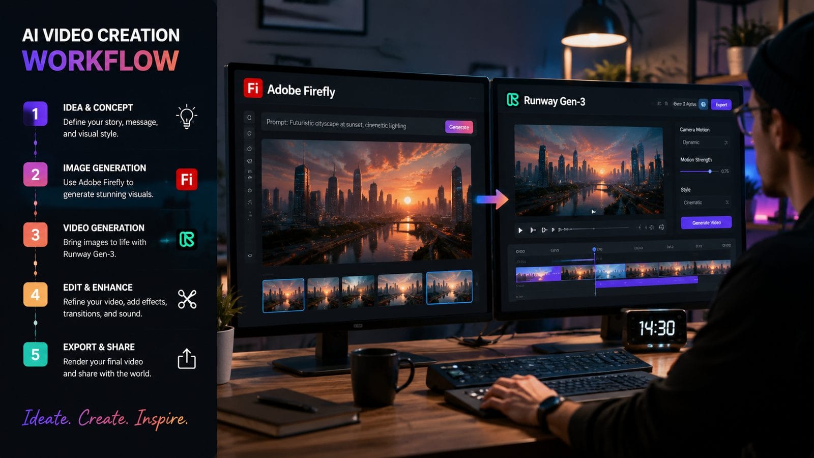 adobe firefly vs runway gen-3 workflow