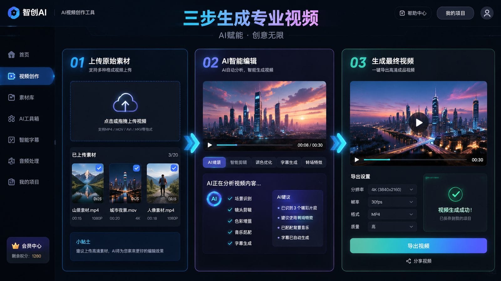 free chinese ai tool for video generation workflow