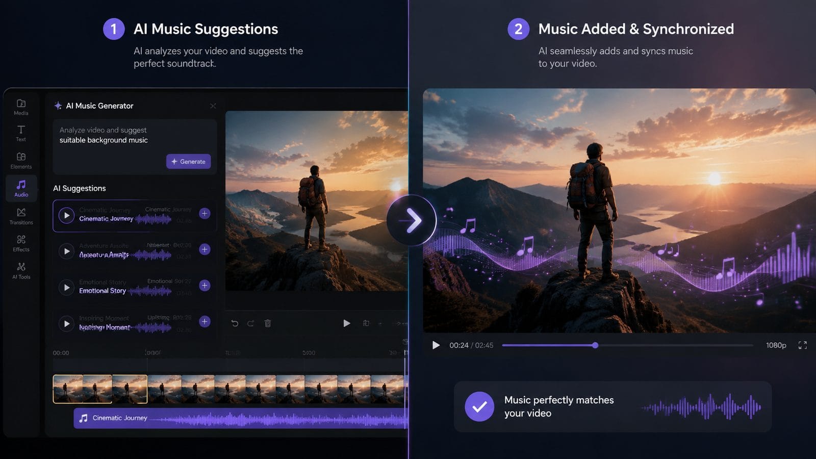 how to add music to videos with ai workflow