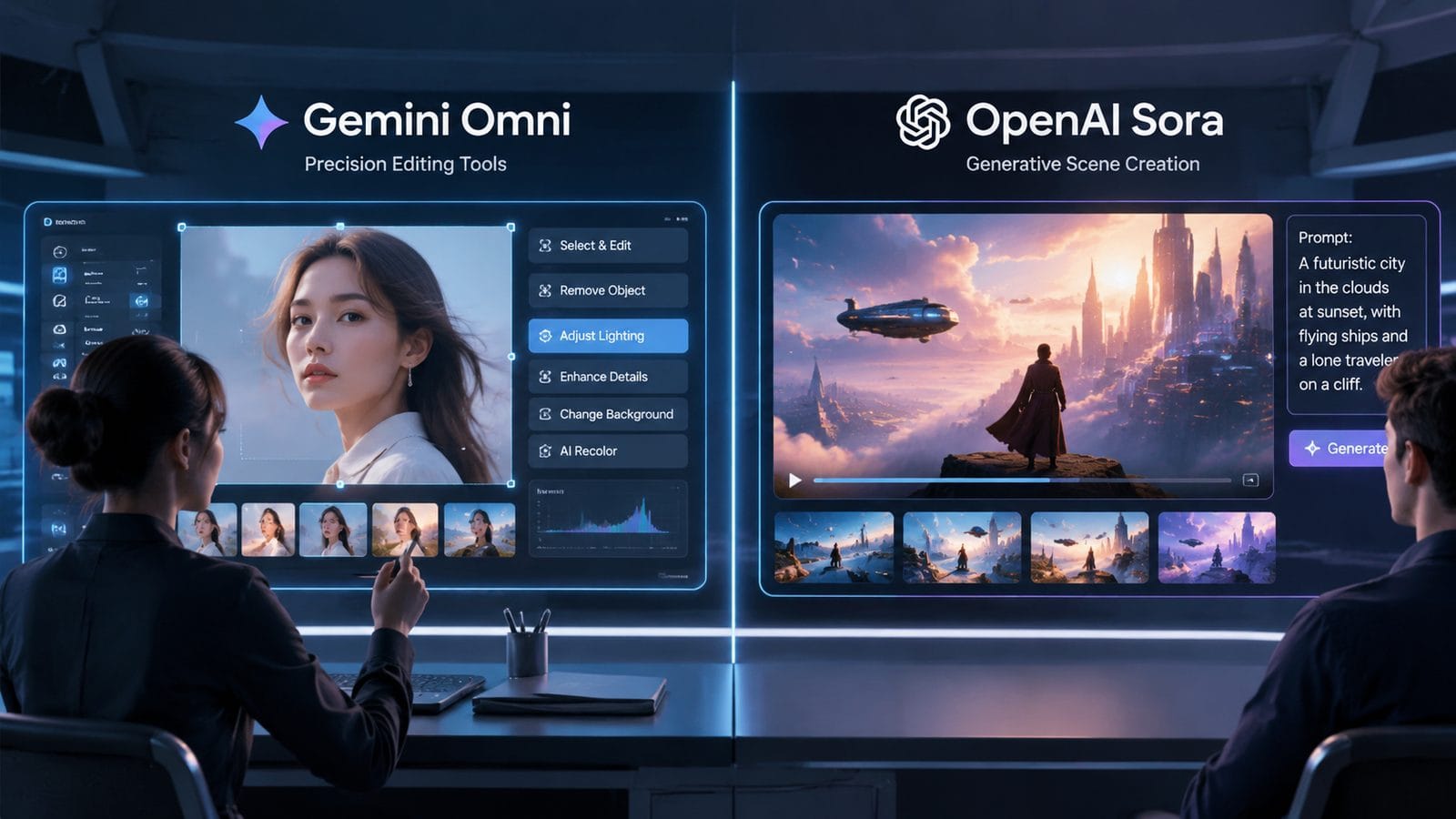 gemini omni vs openai sora workflow