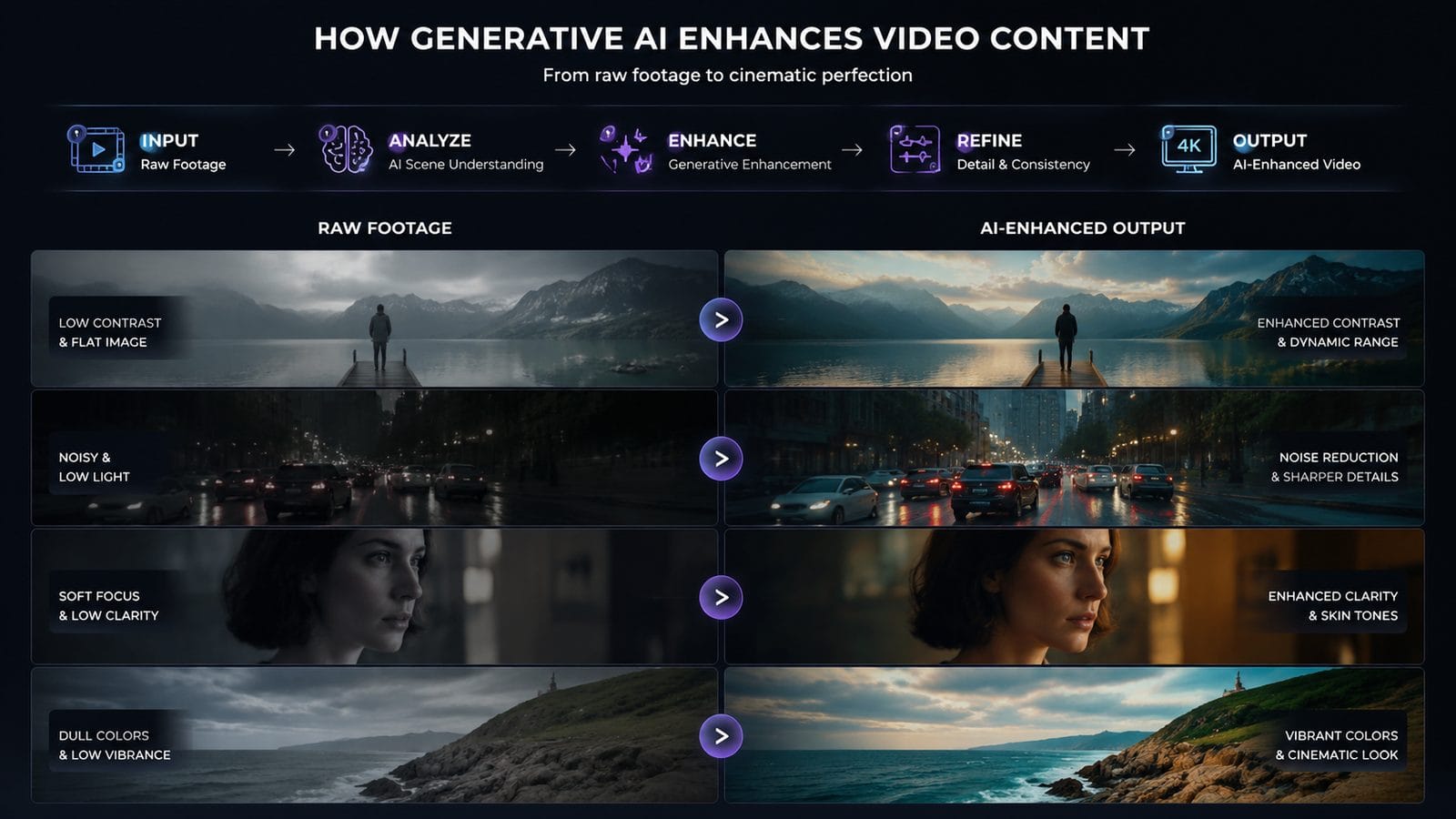 ai video editor market generative ai workflow