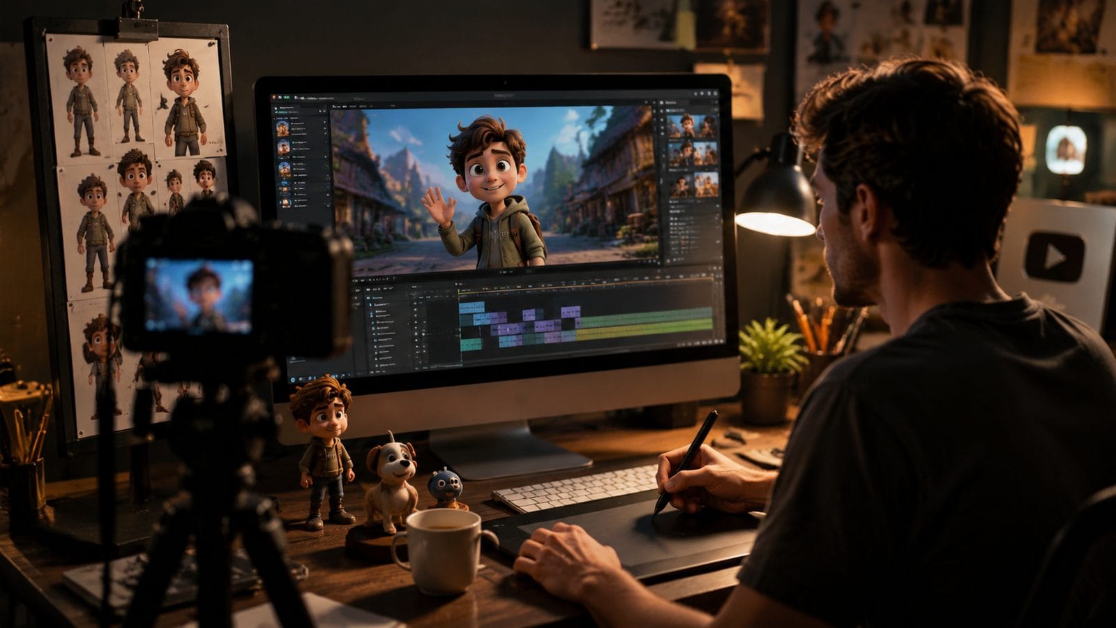 ai animation for youtube creators workflow
