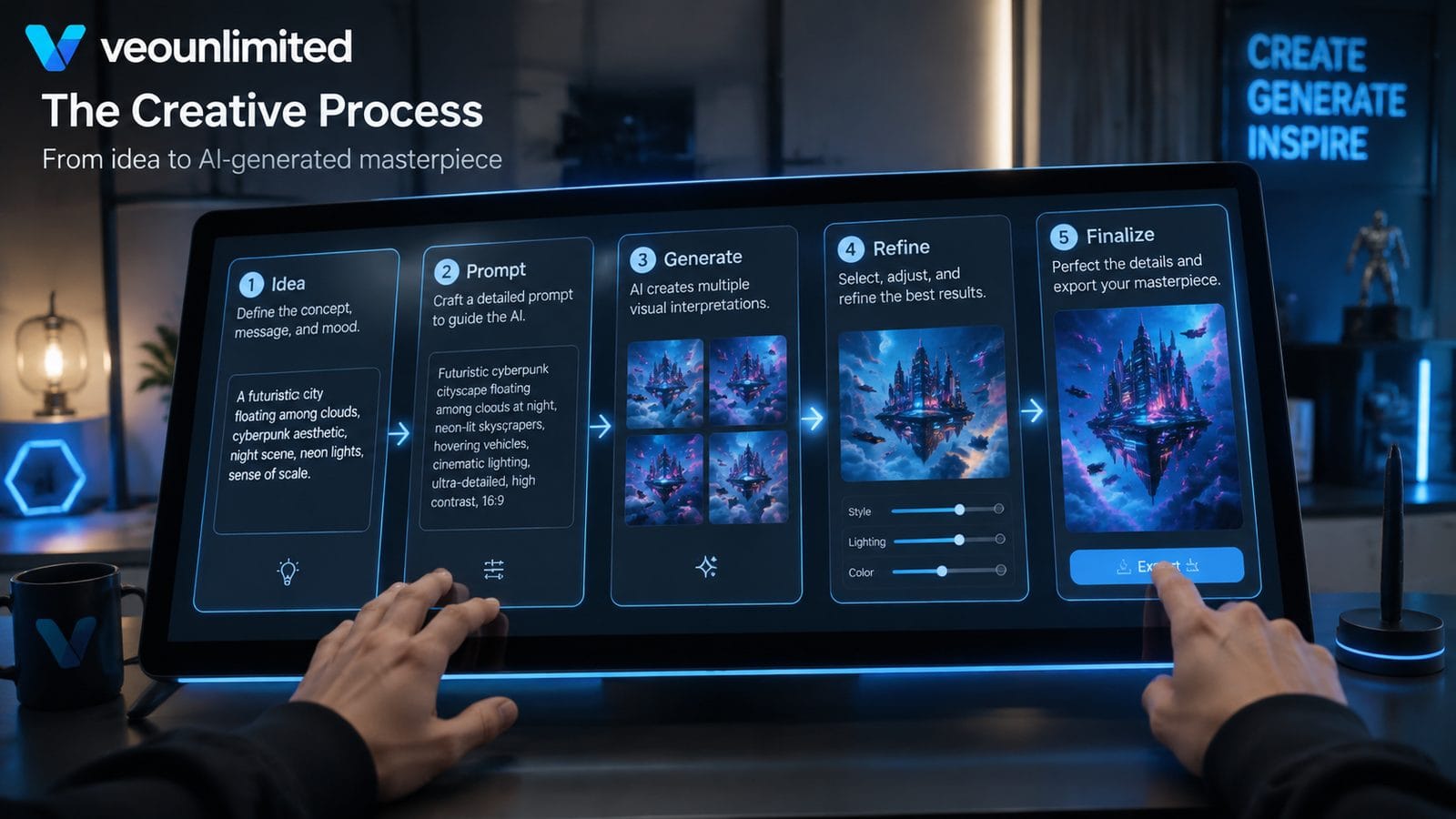 veounlimited workflow