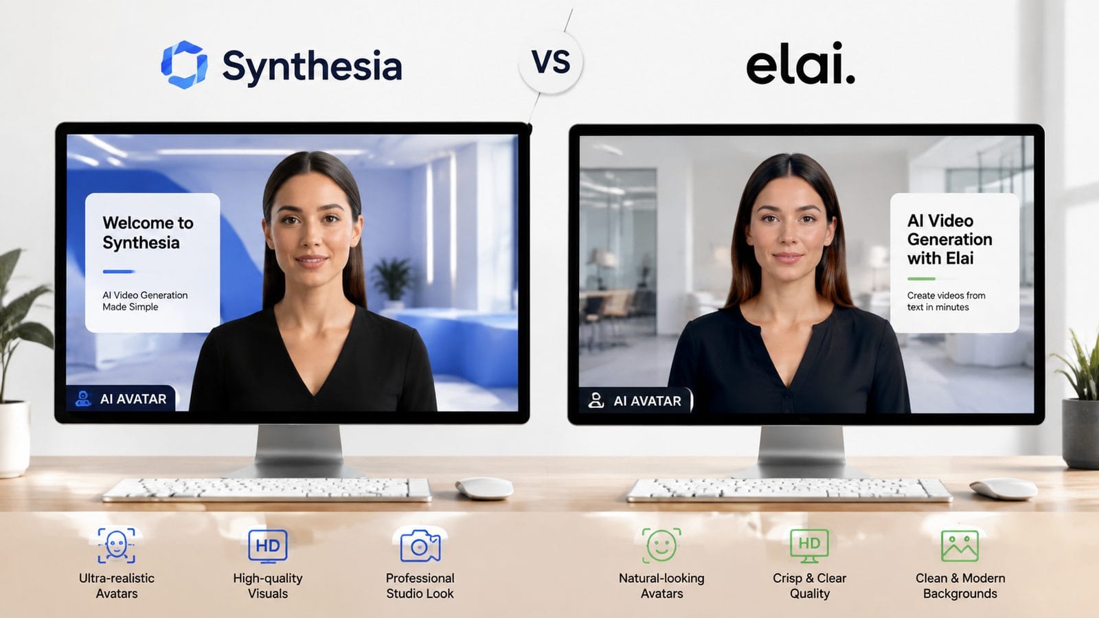 synthesia vs elai comparison review workflow