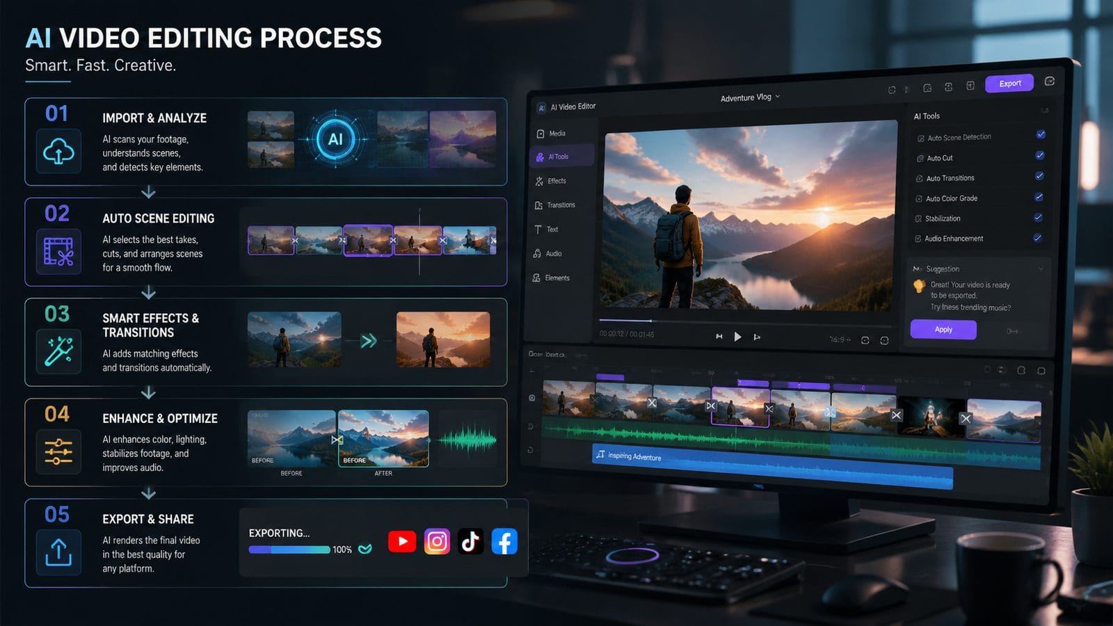 best ai video tools for youtube creators workflow