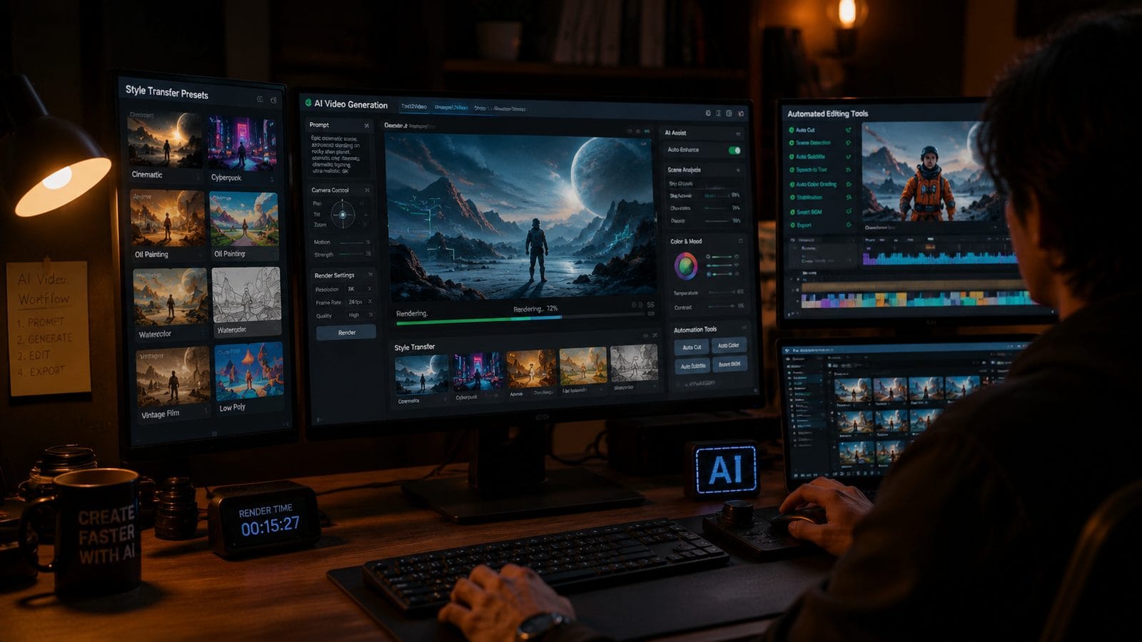 digital ai video workflow