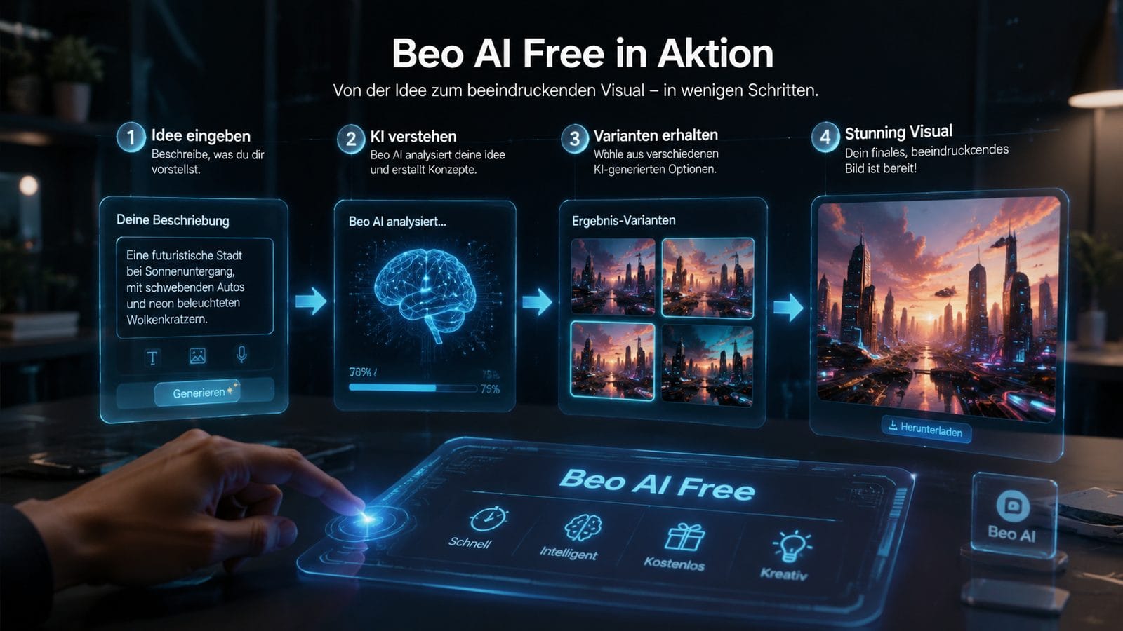 beo ai free workflow